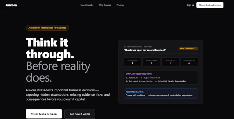 Auvora screenshot 2