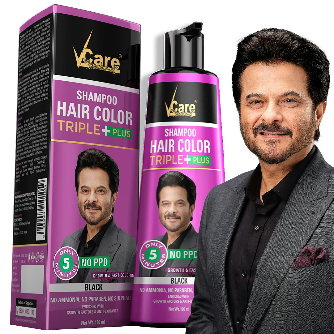 VCARE Shampoo Hair Color Triple Plus