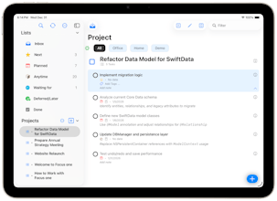 Focus one - Task Manager (Beta) gallery image