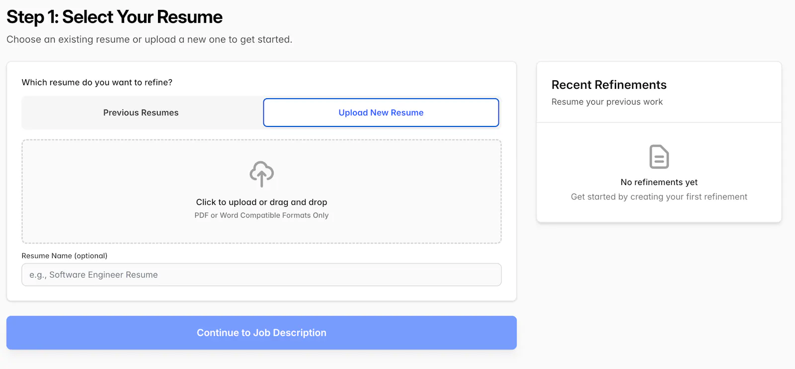 Resume Refiner AI screenshot 6