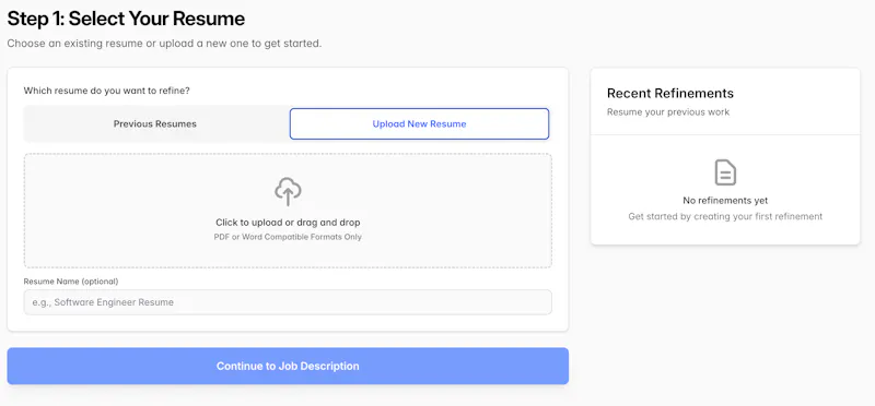Resume Refiner AI screenshot 6