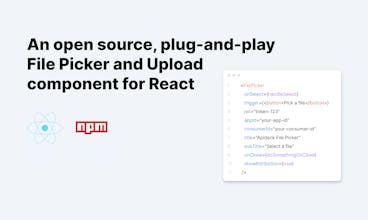 React File Upload by Apideck gallery image