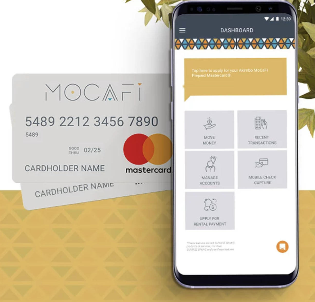 Akimbo MoCaFi Prepaid Mastercard gallery image