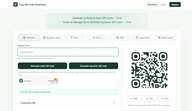 Free QR Code Generator gallery image