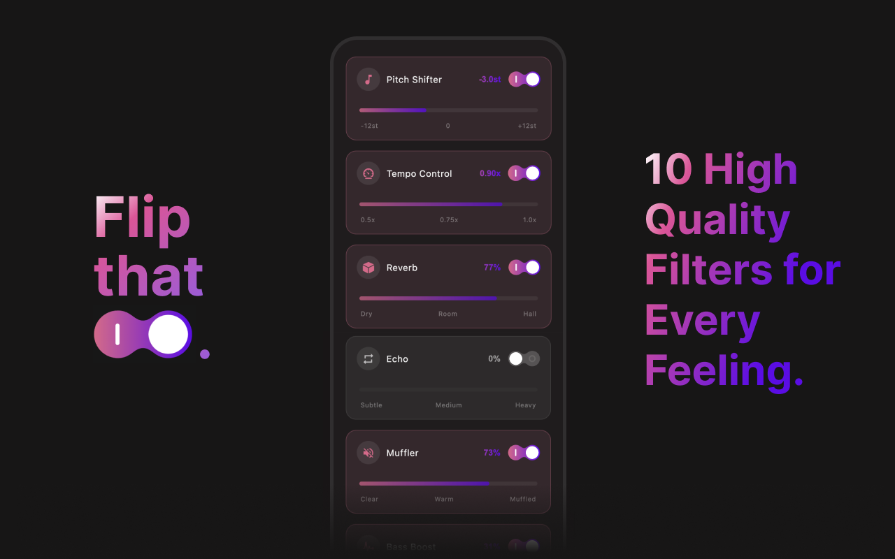 RORA Audio - Screenshot 2 showing product features and functionality