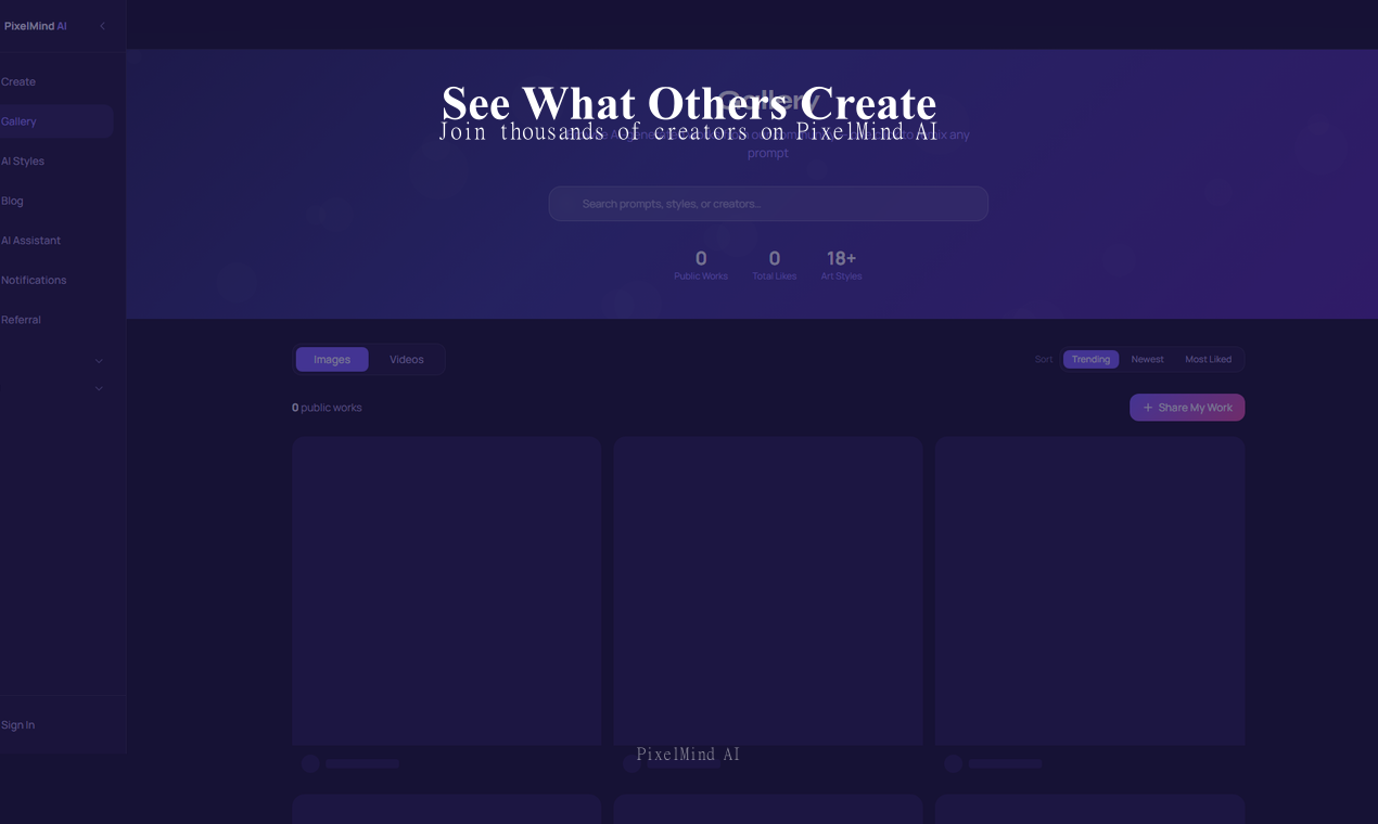 PixelMind AI gallery image