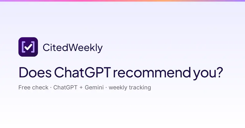 CitedWeekly screenshot 1