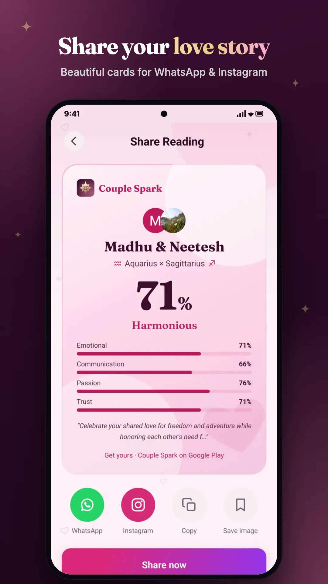 Couple Spark: Relationship App gallery image