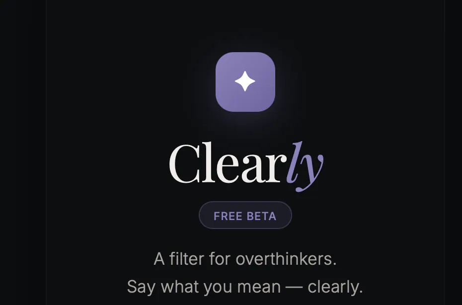 Clearly 