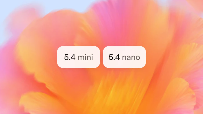 GPT‑5.4 mini and nano产品图