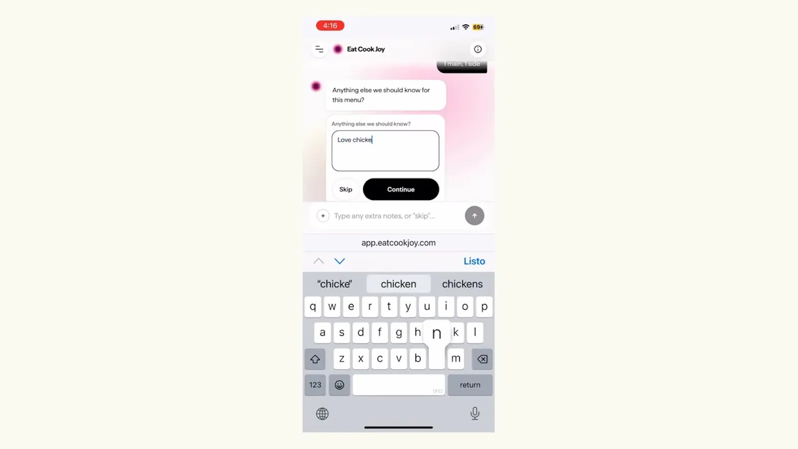 Joy screenshot 1 (video preview)