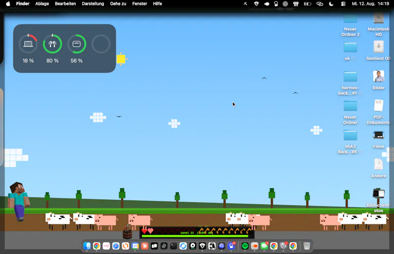 PixelHUD - Gamify your Mac screenshot 2