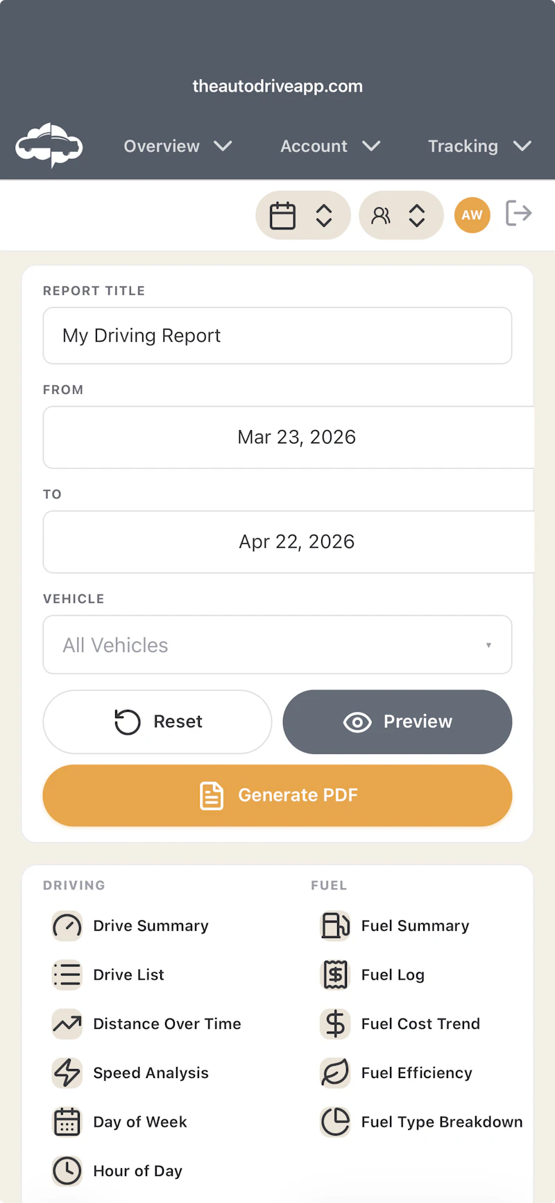 AutoDrive — Automatic Drive Tracking screenshot 2