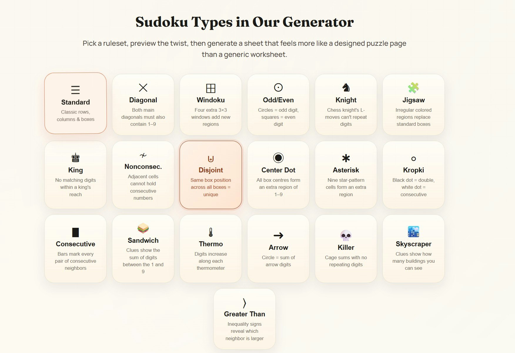 Sudoku Printable gallery image