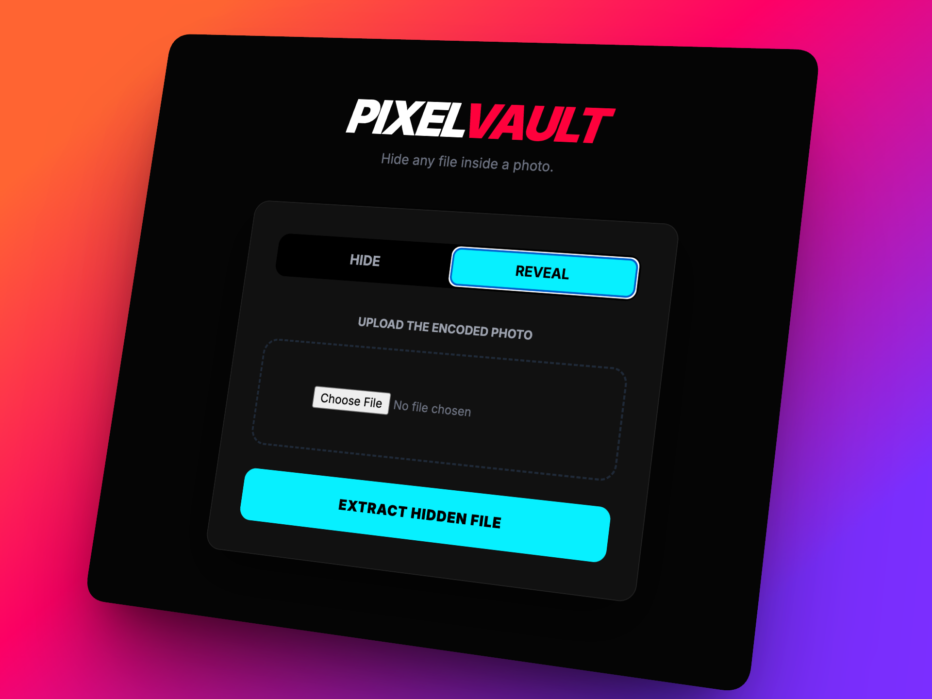 PixelVault - Screenshot 3 showing product features and functionality