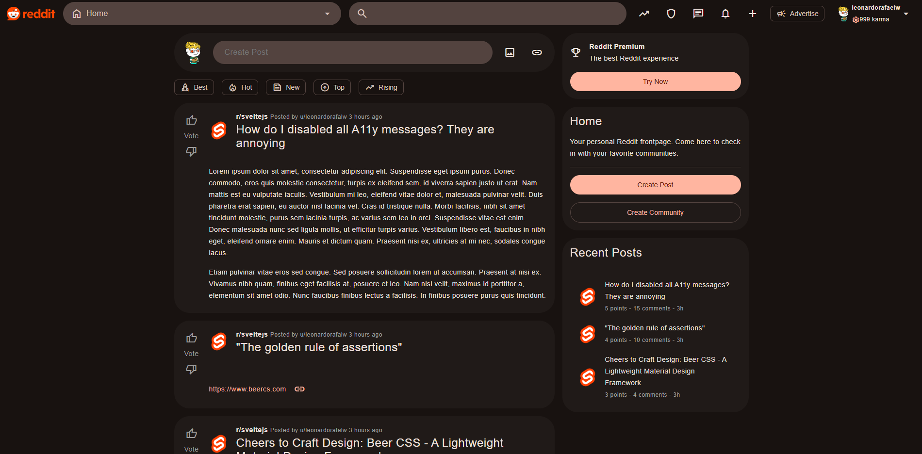Beer CSS gallery image