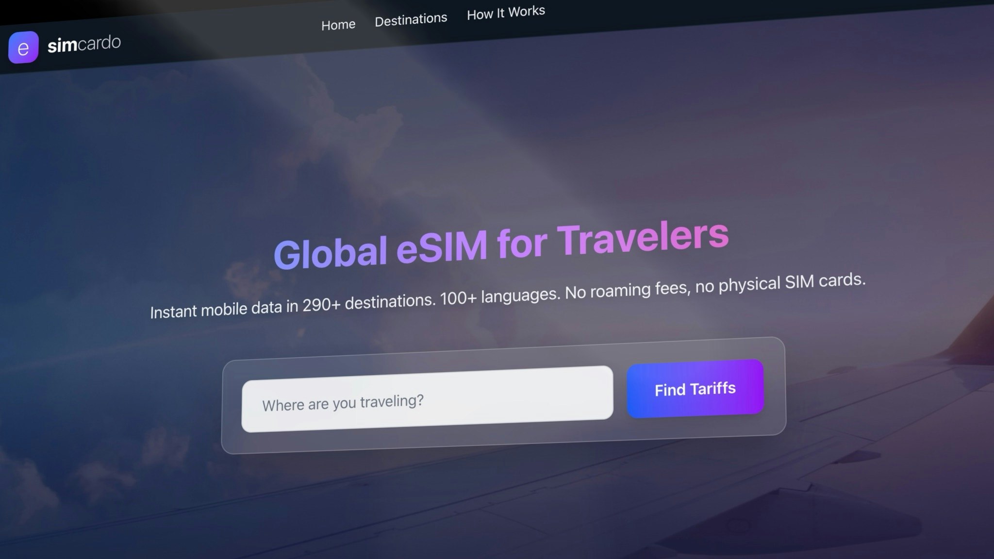 Simcardo - Screenshot 3 showing product features and functionality