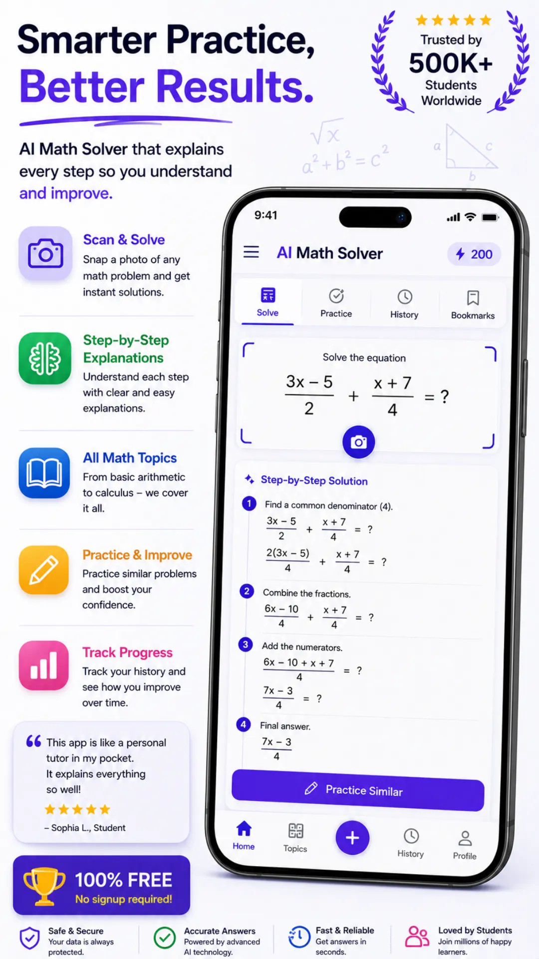 AI Math Solver gallery image