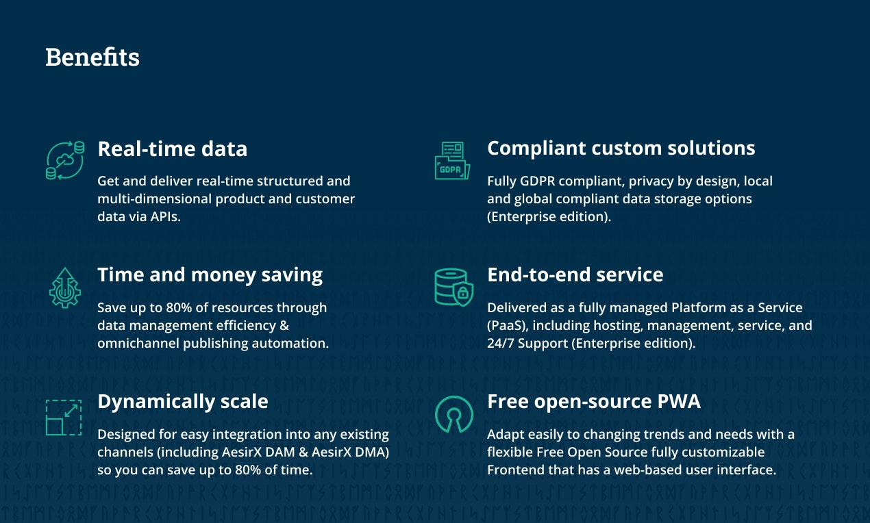 AesirX Product Information Management media 4