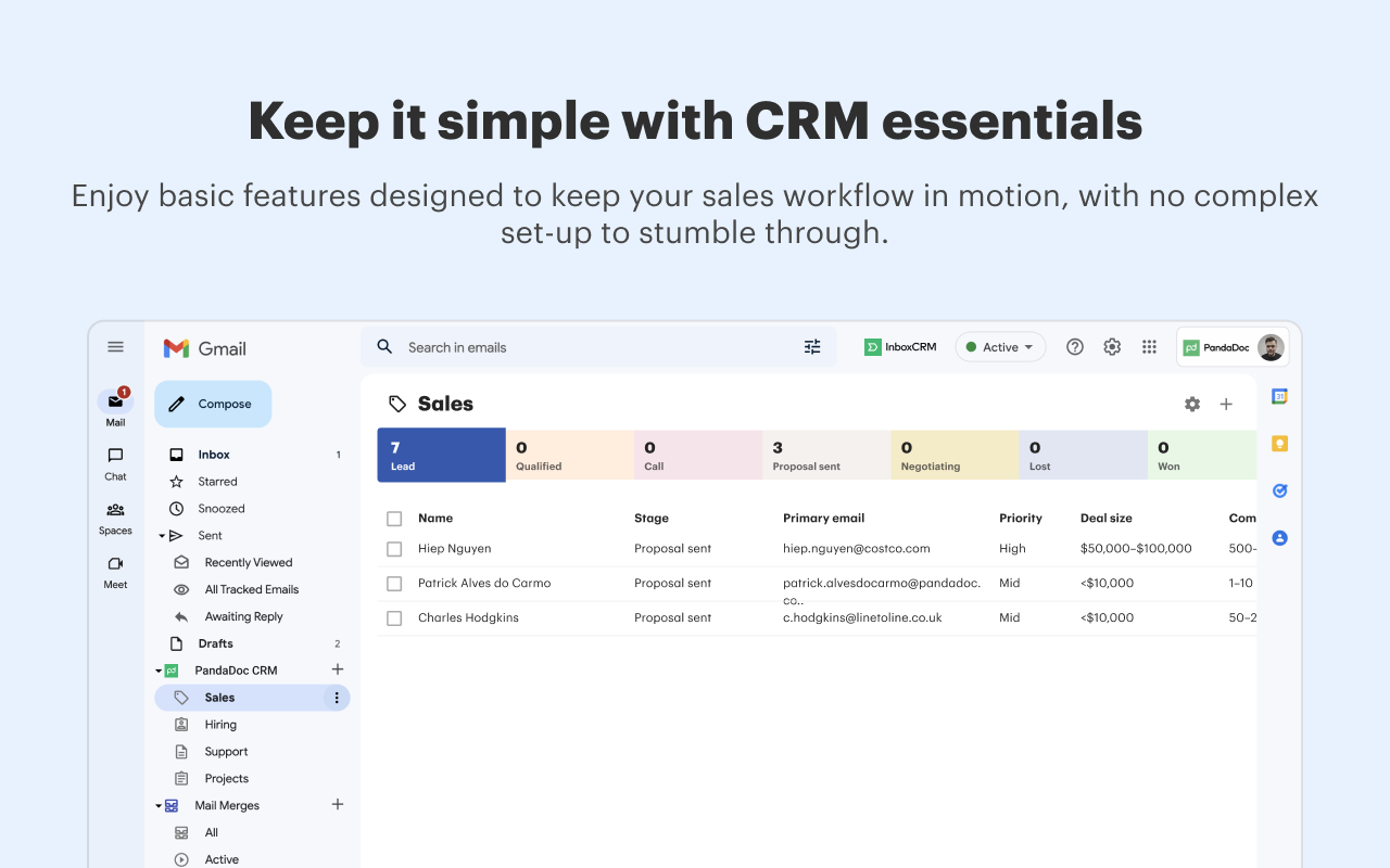 inboxcrm - ติดตามไปป์ไลน์การขายของคุณโดยไม่ต้องออกจากกล่องจดหมายของคุณฟรี media 5