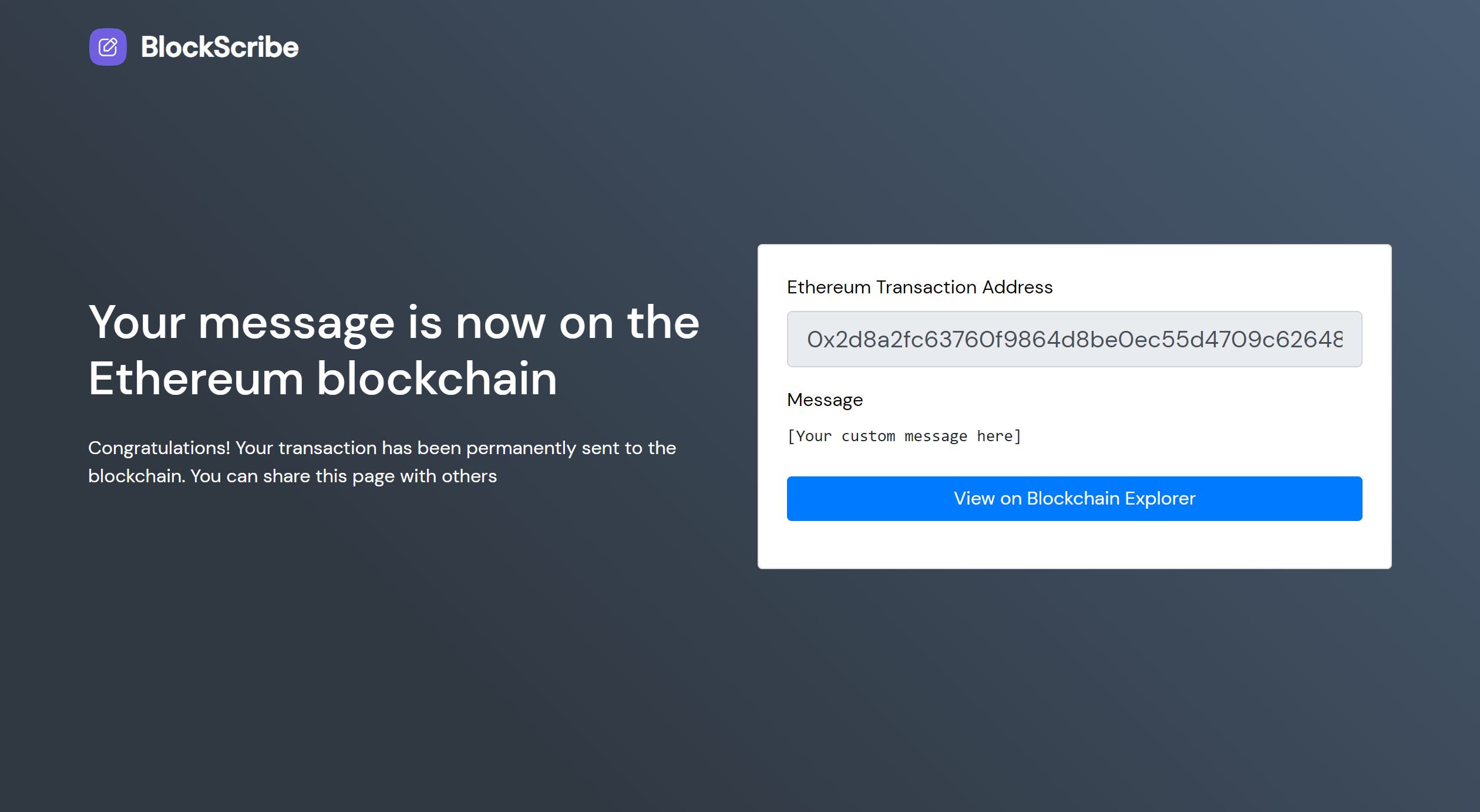 BlockScribe gallery image
