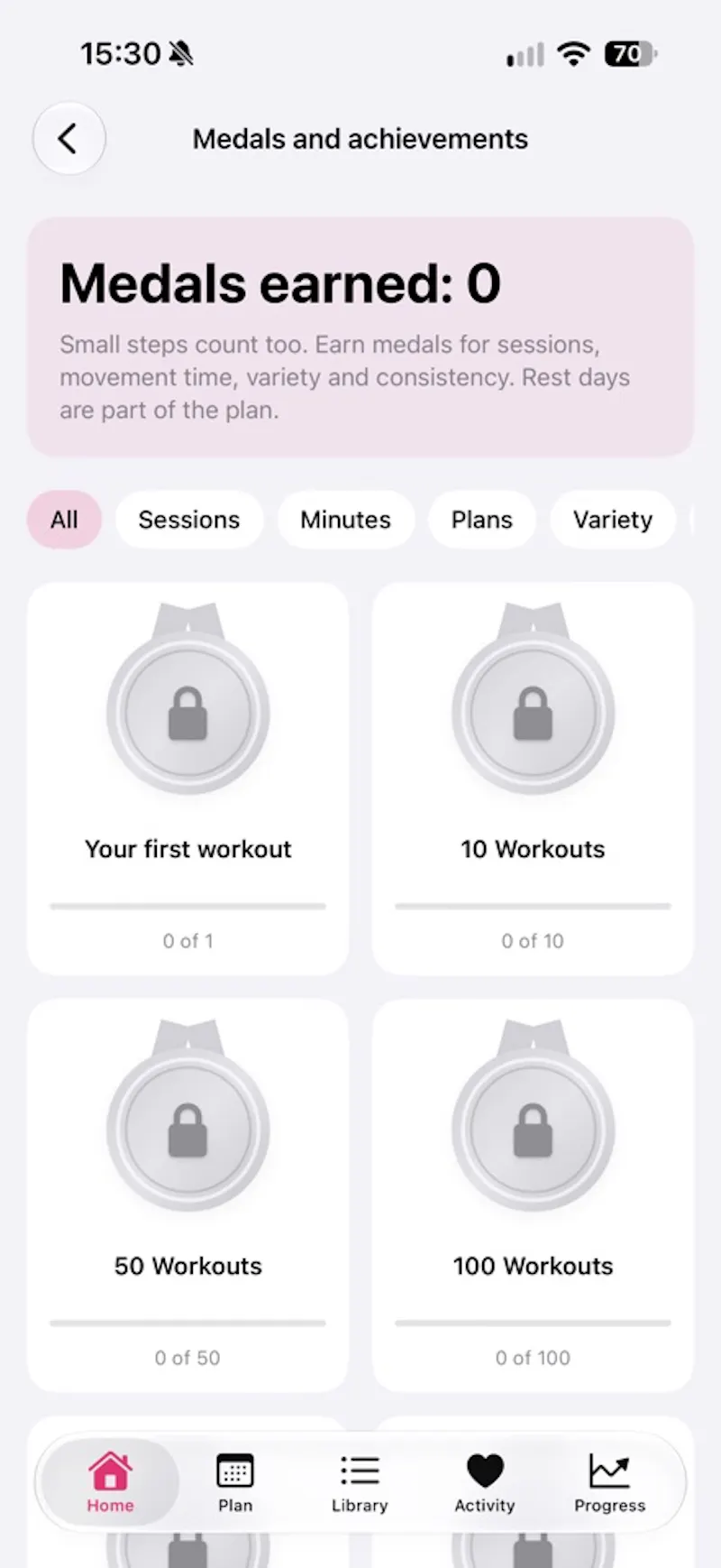 Tonus: Home Workout Plan screenshot 4