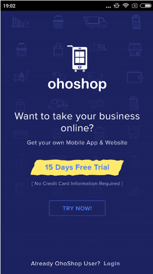 OhoShop eCommerce App Maker