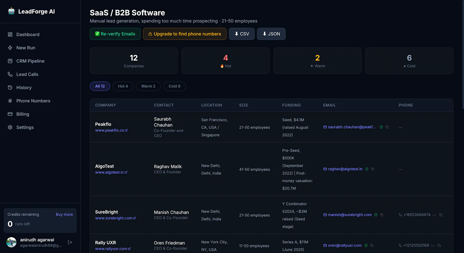 LeadForge screenshot 3