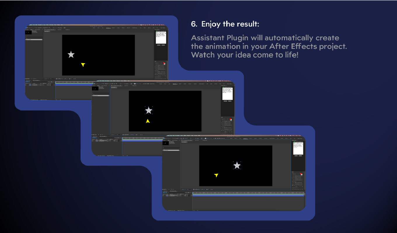 ปลั๊กอิน AI Assistant สำหรับ After Effects - ผู้ช่วย AI อัจฉริยะด้านในหลังเอฟเฟกต์สำหรับการใช้งานในชีวิตประจำวัน media 4