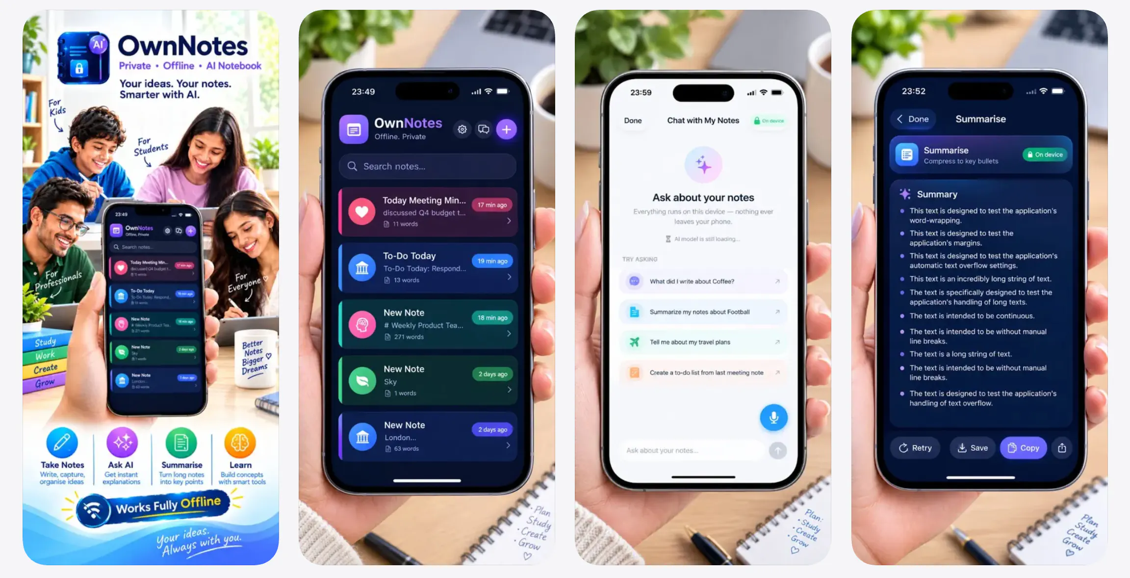 OwnNotes - Private AI Notebook gallery image