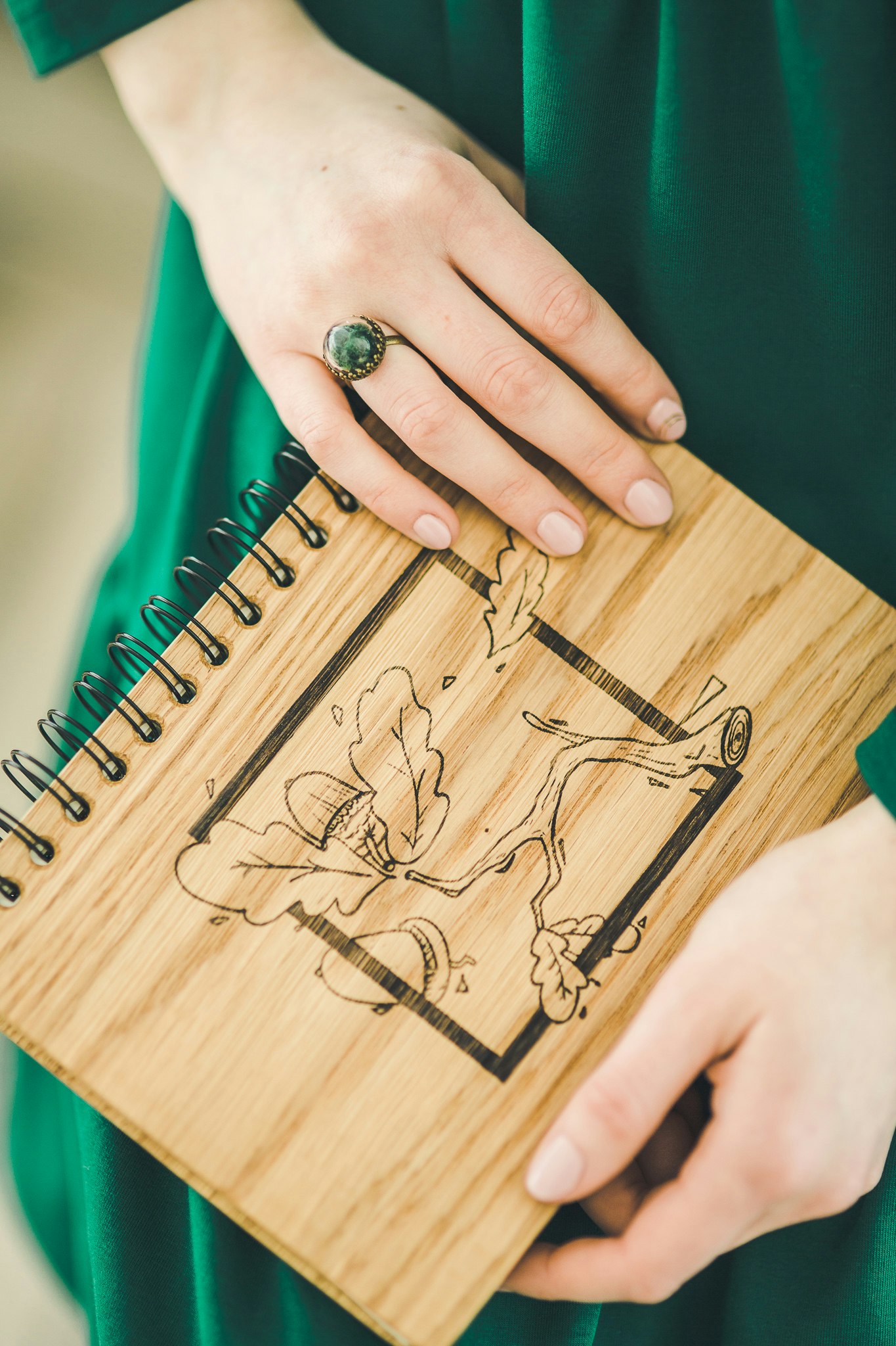 WOOK notes: The First Smart Wooden Notebook gallery image