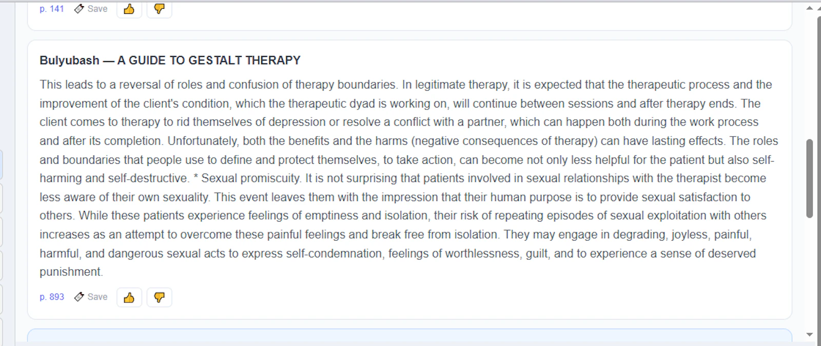 Rassvet — AI Library for Psychologists screenshot 4