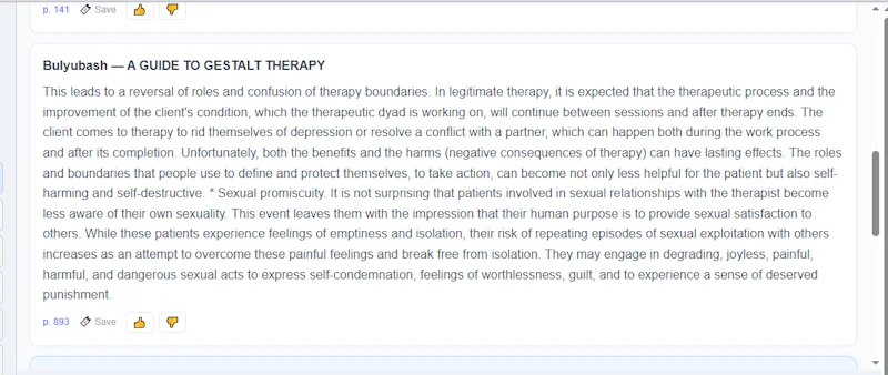 Rassvet — AI Library for Psychologists screenshot 4