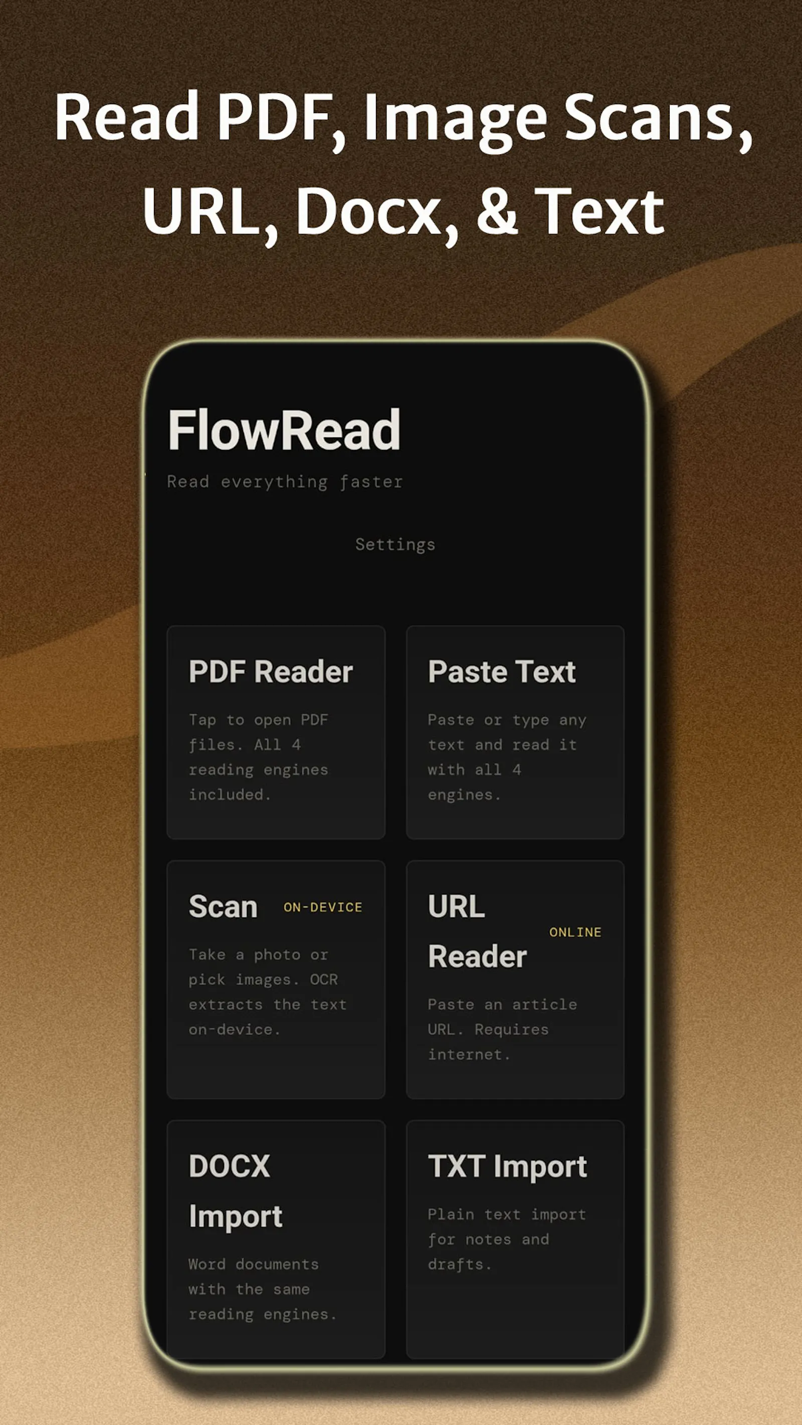 FlowRead screenshot 2
