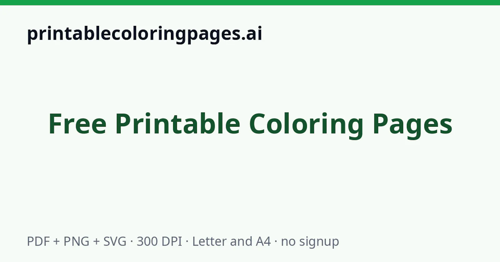 Printable Coloring Pages screenshot 1