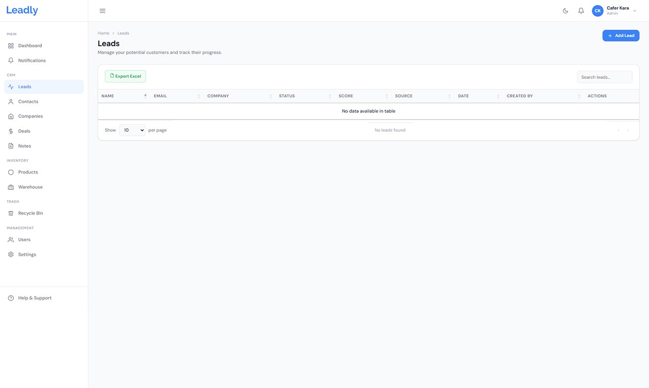 Leadly — The Free CRM for Growing Teams gallery image