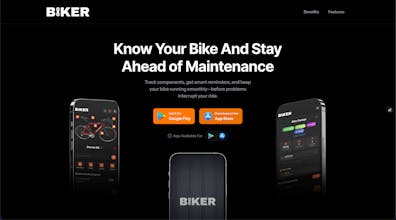 Biker 2.0: Bicycle track & maintain gallery image