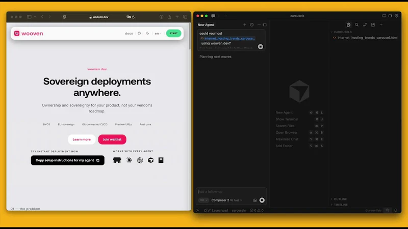 Wooven screenshot 1 (video preview)