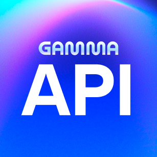 Gamma API logo