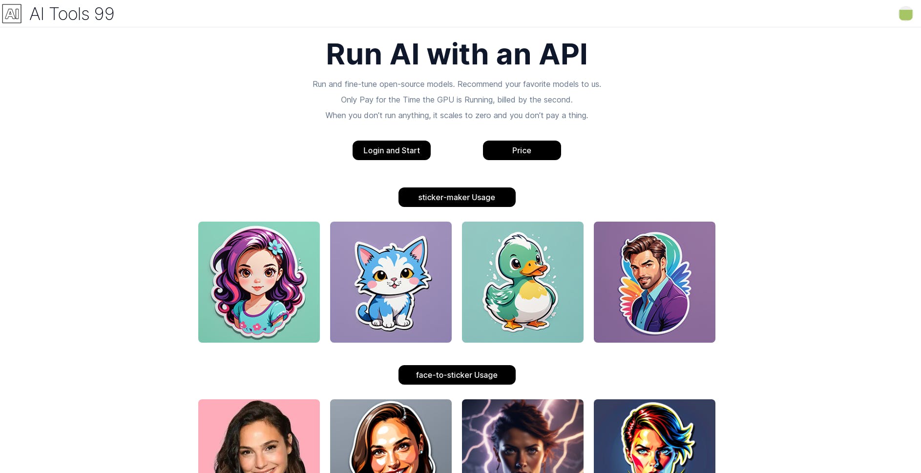 AI Tools 99 - Run AI with an API media 1