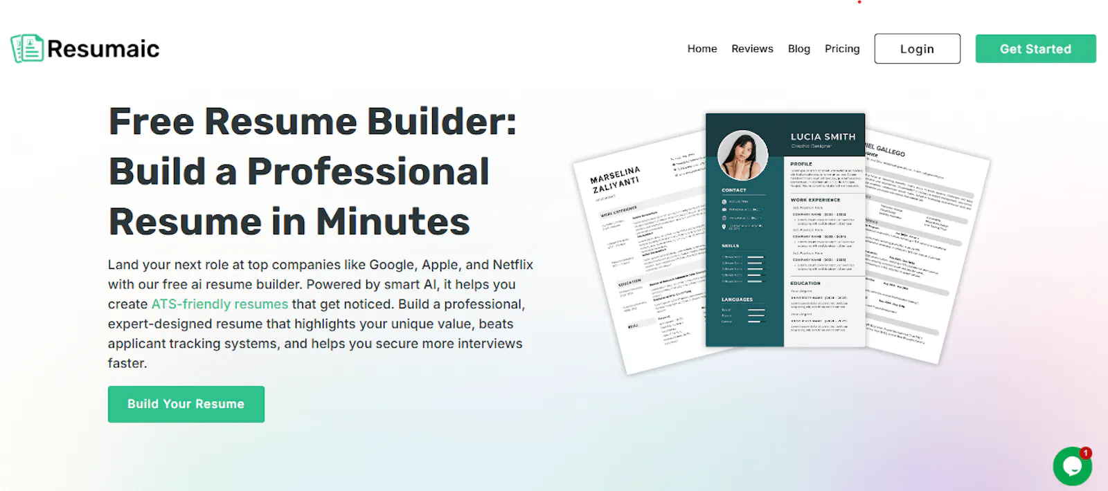 Resume Builder screenshot 1