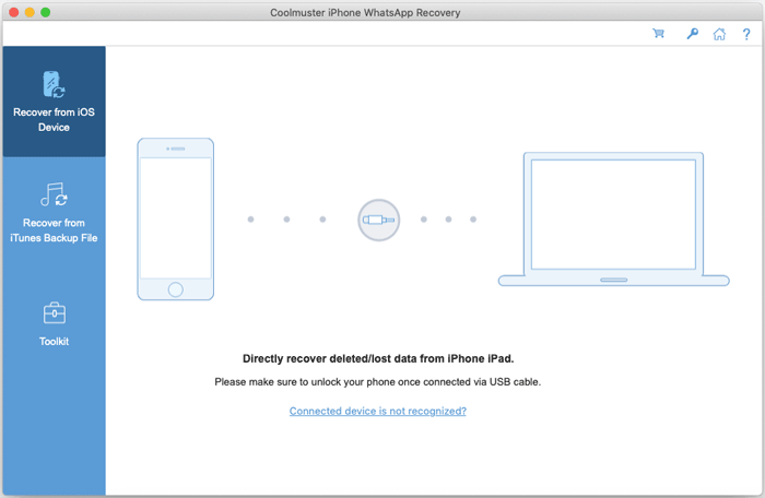 Coolmuster iPhone WhatsApp Recovery Mac gallery image