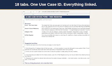AI UseCase Intake& Risk Register Toolkit gallery image