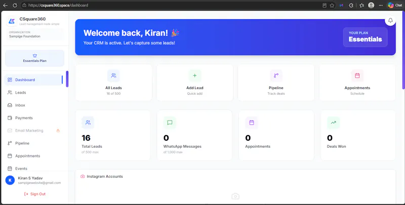 CSquare360 screenshot 2