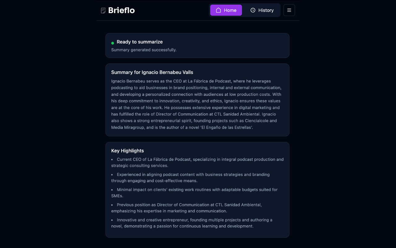 Brieflo.io media 3