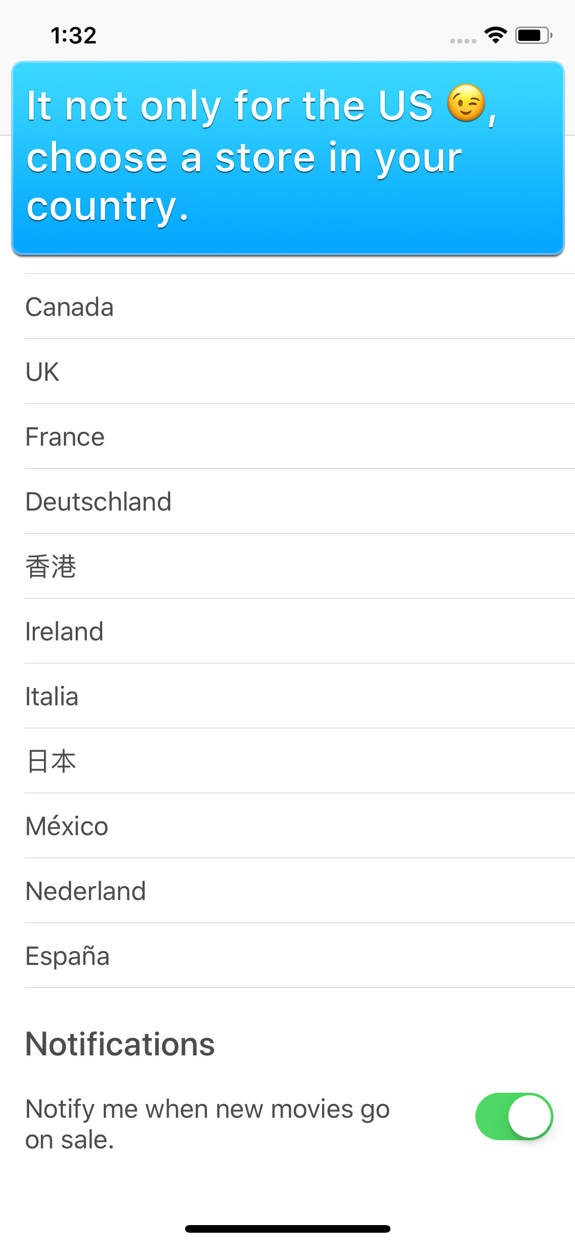 Movies of the Week for iOS gallery image