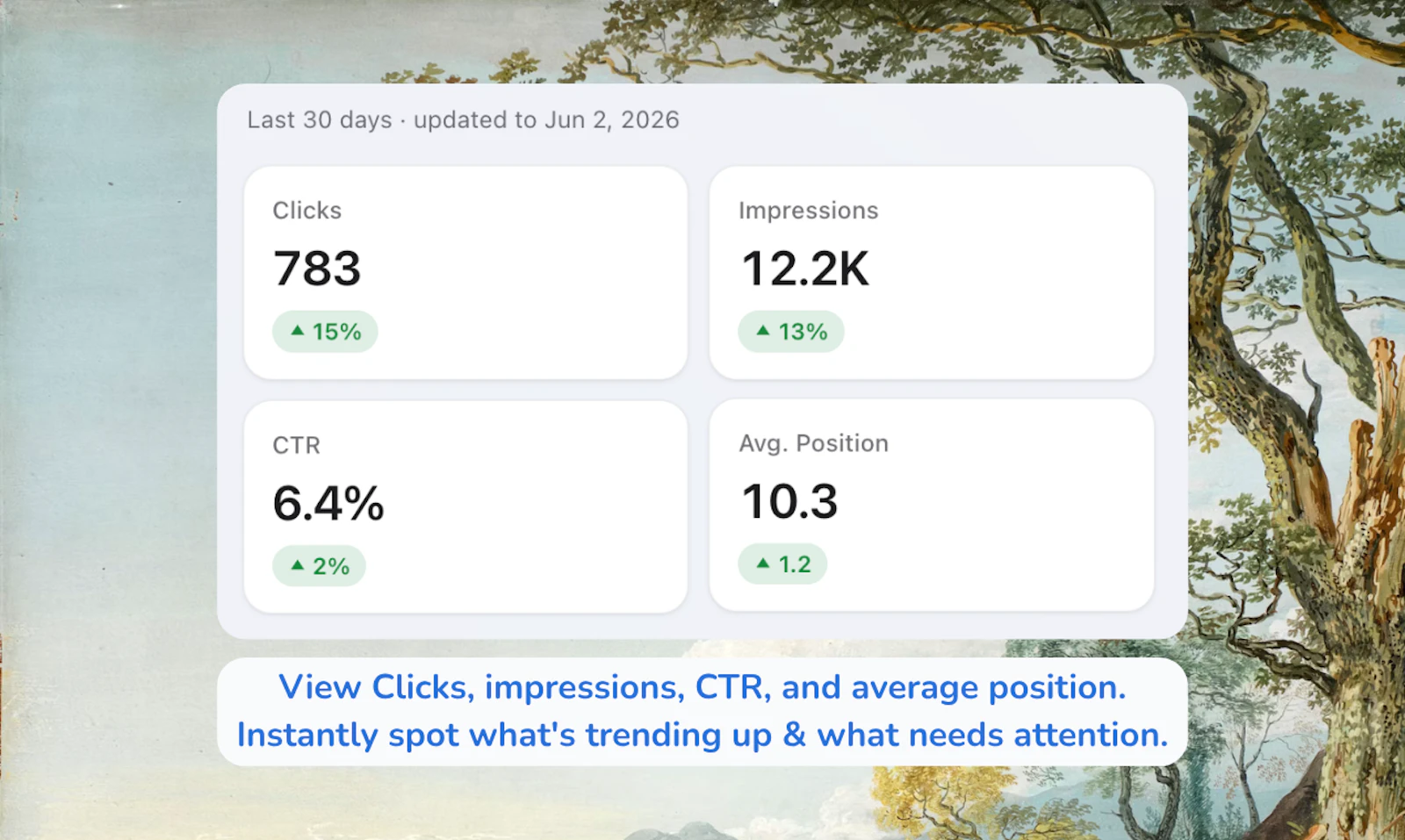 Page Lens for Google Search Console screenshot 3