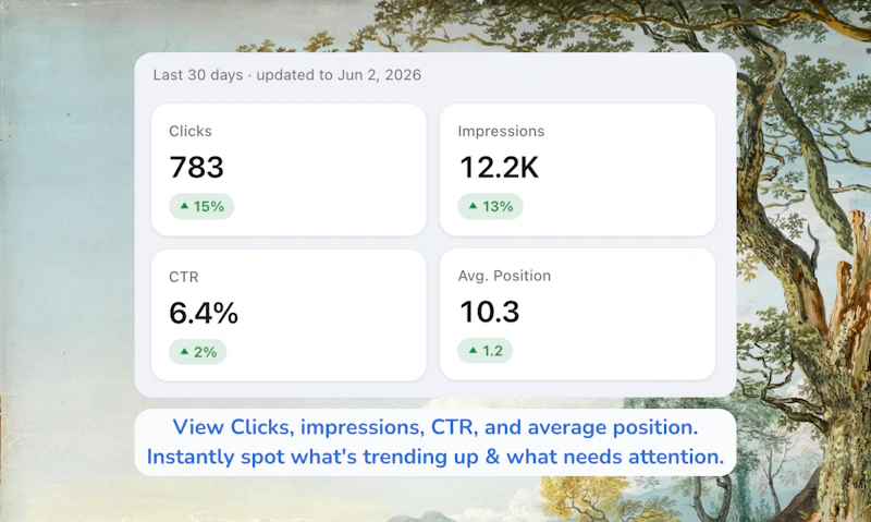 Page Lens for Google Search Console screenshot 3