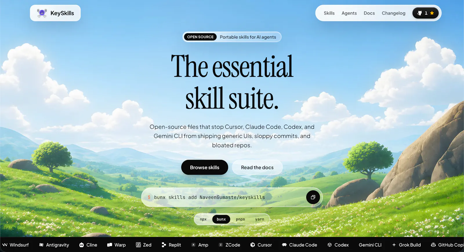 KeySkills - Skills for AI Agents screenshot 1