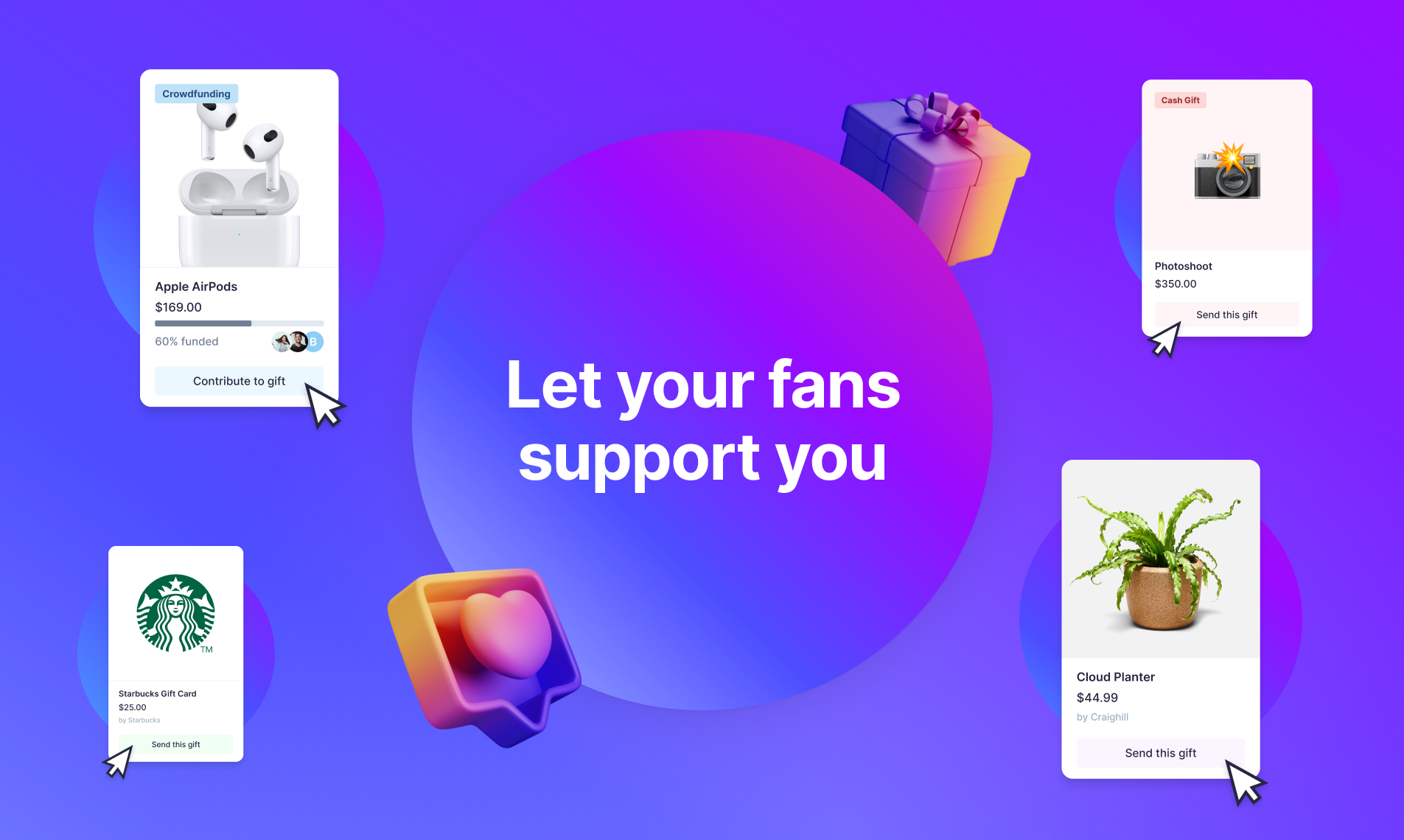 Трон 2.0 - Платформа для подарков-конфиденциальности для конфиденциальности для создателей медиа 3